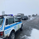 В ВКО из-за сильного мороза ввели ограничения на дорогах 