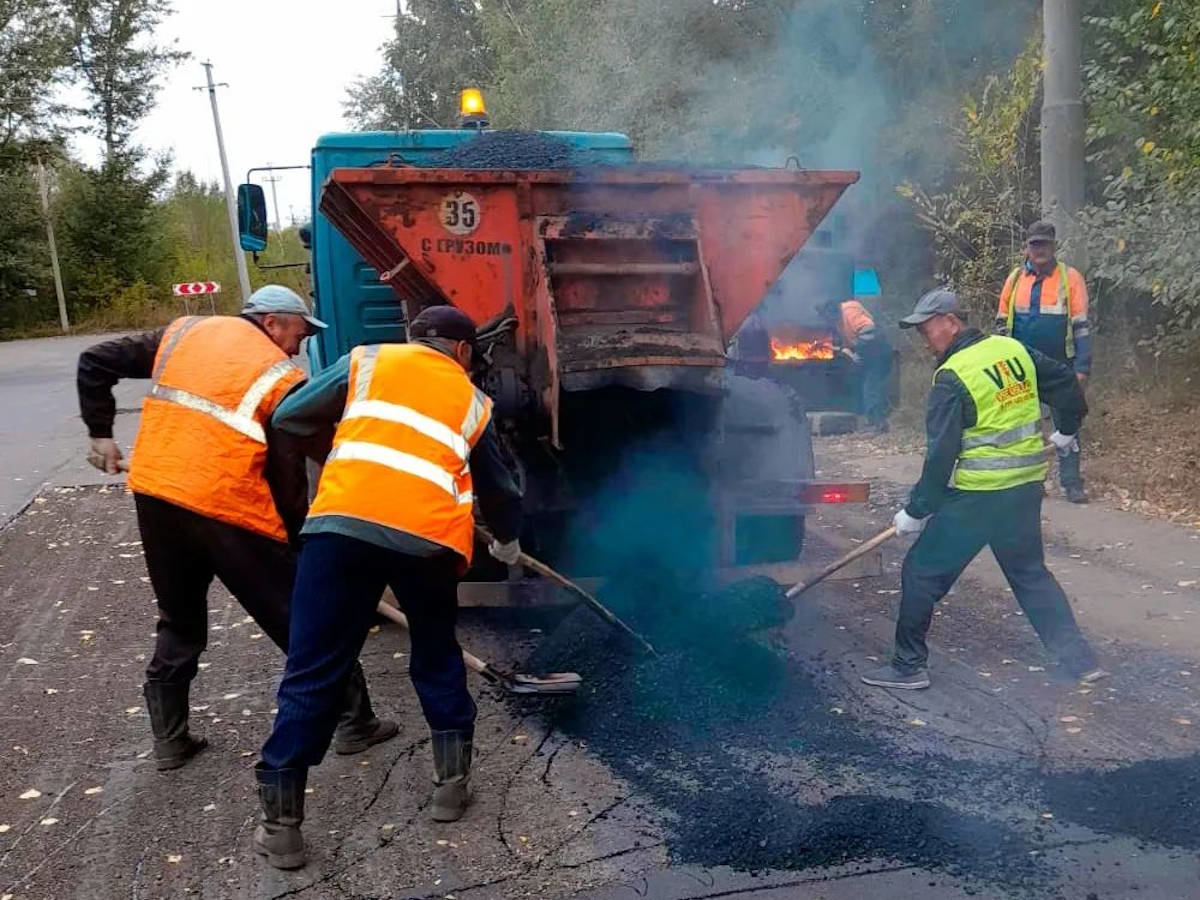 В Усть-Каменогорске из-за перебоев с поставкой асфальта и битума