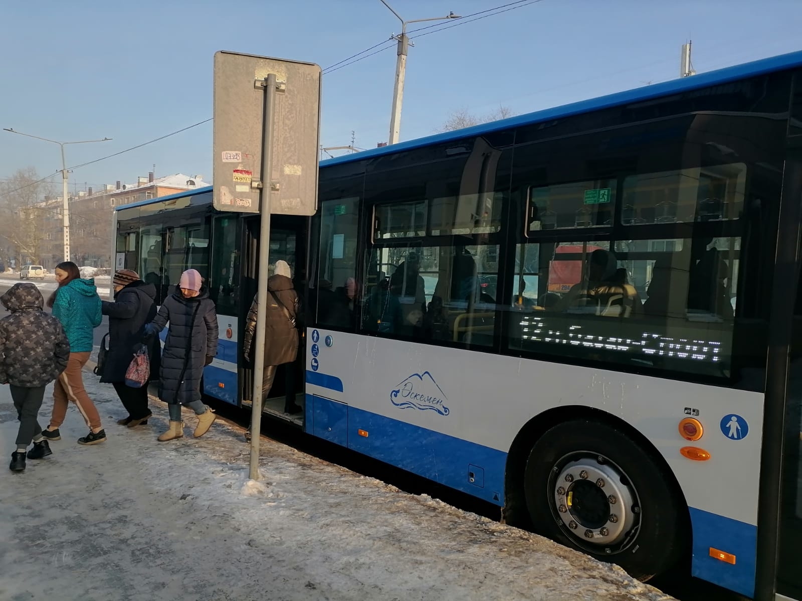 В Усть-Каменогорске новые автобусы вышли на линию | YK-news.kz | YK-news.kz