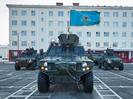 Военную технику стягивают в Астану в преддверии парада Победы