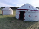В ВКО по дороге на Сибинские озёра установили юрты для туристов