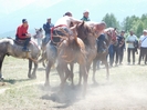 В Катон-Катагае прошли соревнования по аударыспаку — борьбе на конях