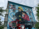 В Усть-Каменогорске очередной арт-объект посвятили пожарным 