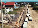 В одном из районов Усть-Каменогорска создают систему водоотвода для защиты от паводков