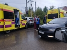 В ВКО произошла авария с машиной скорой помощи