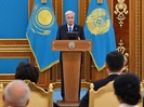 Касым-Жомарт Токаев выступает с ежегодным Посланием народу Казахстана
