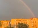 Безумно красивая радуга вспыхнула над Усть-Каменогорском