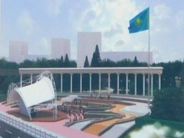 В Усть-Каменогорске поставят стационарную сцену на Амфитеатре