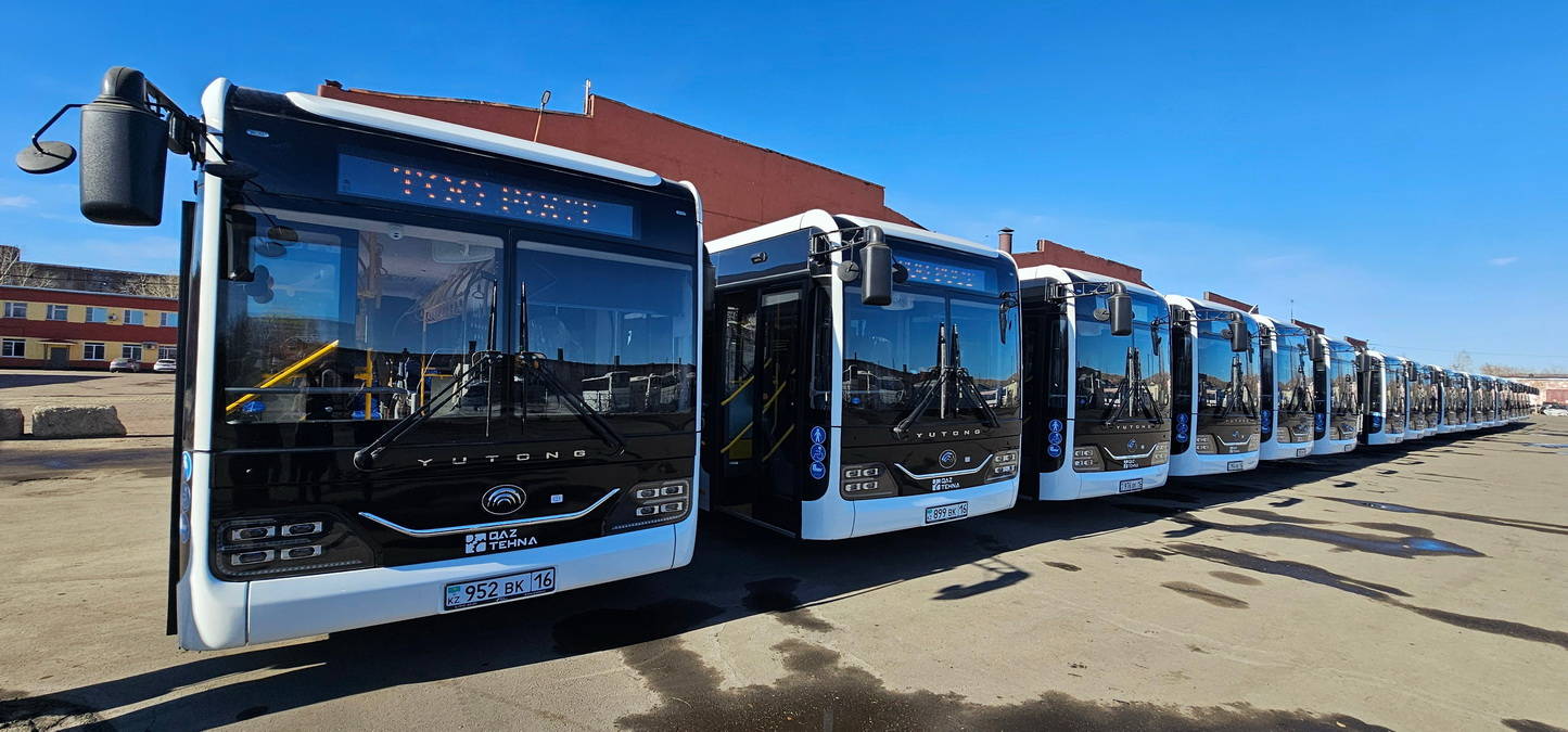 В Усть-Каменогорске новые автобусы вскоре выйдут на линию