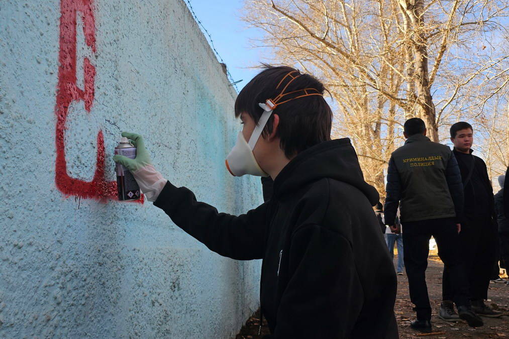 В Усть-Каменогорске подвели итоги конкурса граффити