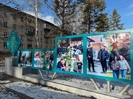 В городе Алтае завершили создание уличной фотогалереи, посвящённой людям города