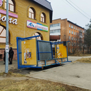 Сильный ветер обрушился на Риддер