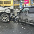 В Усть-Каменогорске водителя госпитализировали после ДТП