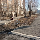 Усть-Каменогорск. Когда тротуар — странный предмет: он как бы есть, но его как бы нет