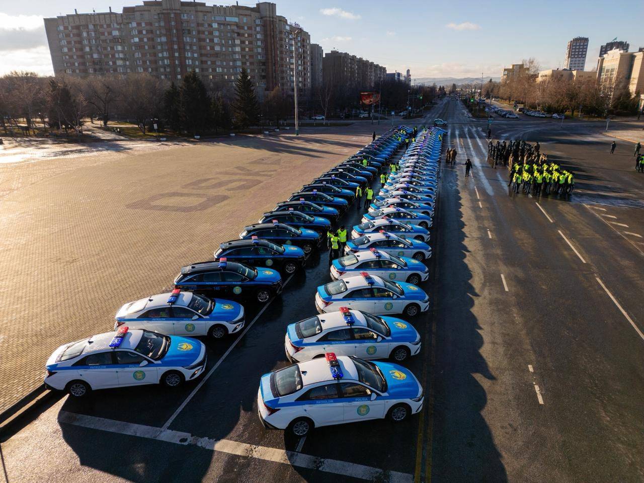 В ВКО полиции передали 198 новых служебных автомобилей