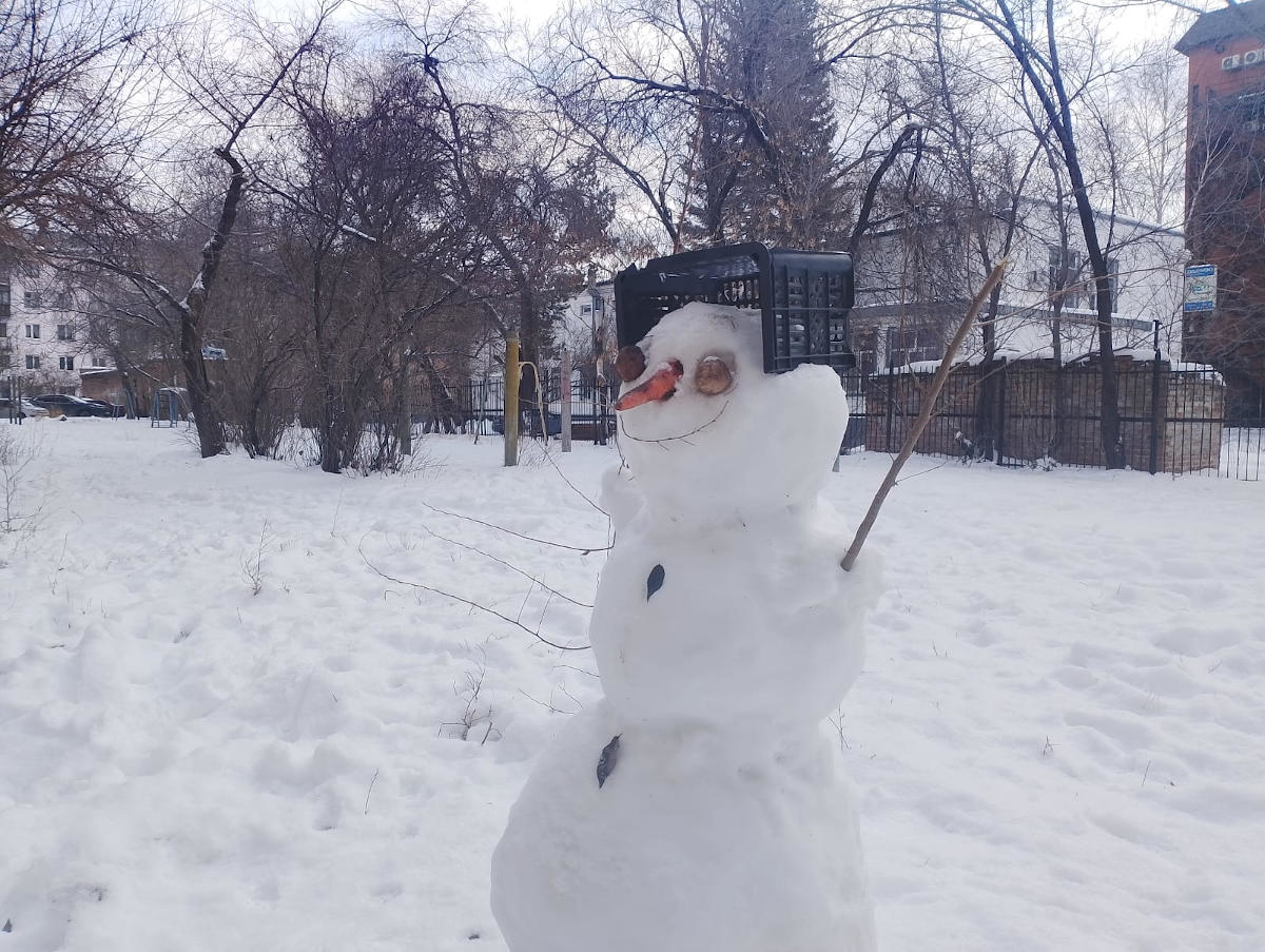 В Усть-Каменогорске пройдет конкурс снеговиков