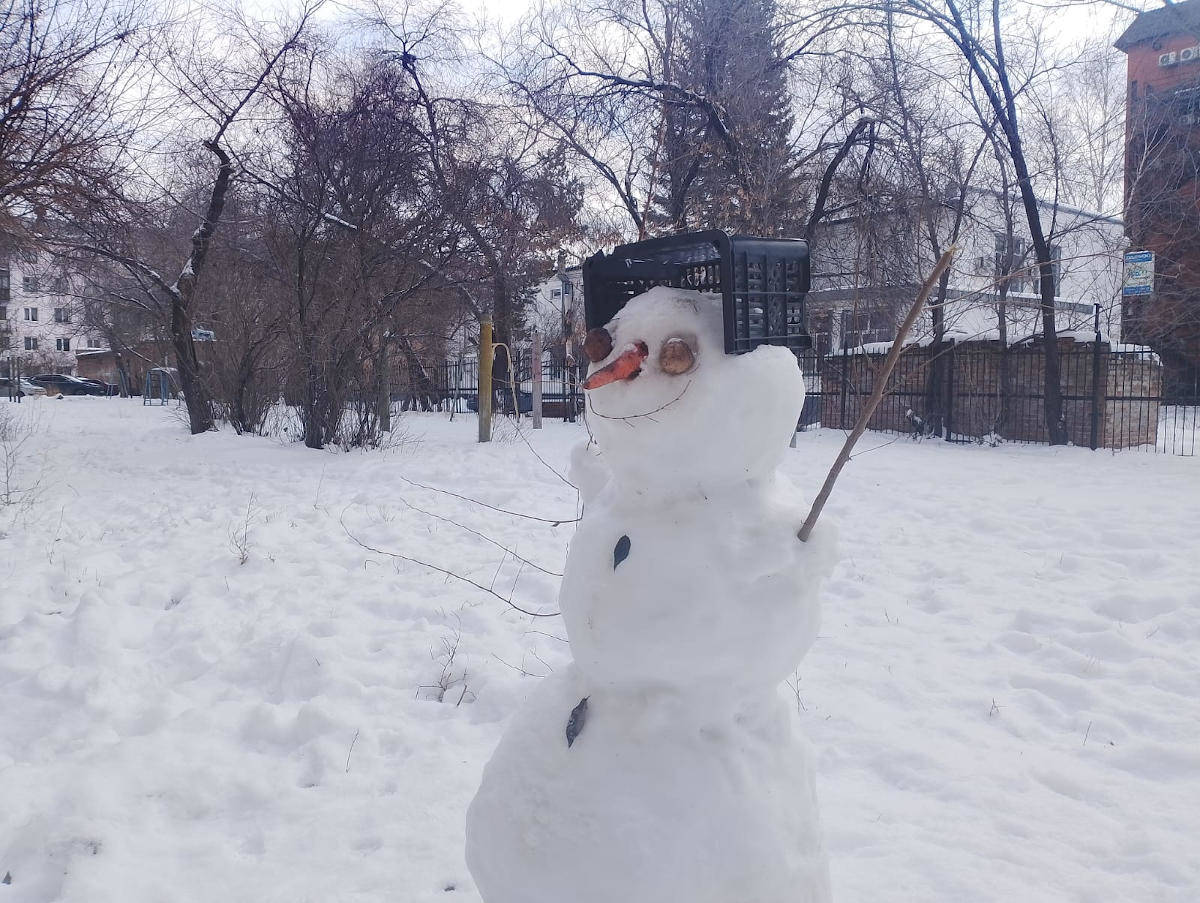 В Усть-Каменогорске пройдет конкурс снеговиков