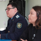 На базе колледжа транспорта и безопасности жизнедеятельности состоялась диалоговая площадка «Заң және жастар»