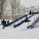 Первая горка появилась в Усть-Каменогорске