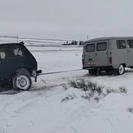 В ВКО сотрудники оперотряда помогли застрявшим в снегу рыбакам 