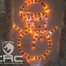 В Риддере построили большого автоснеговика