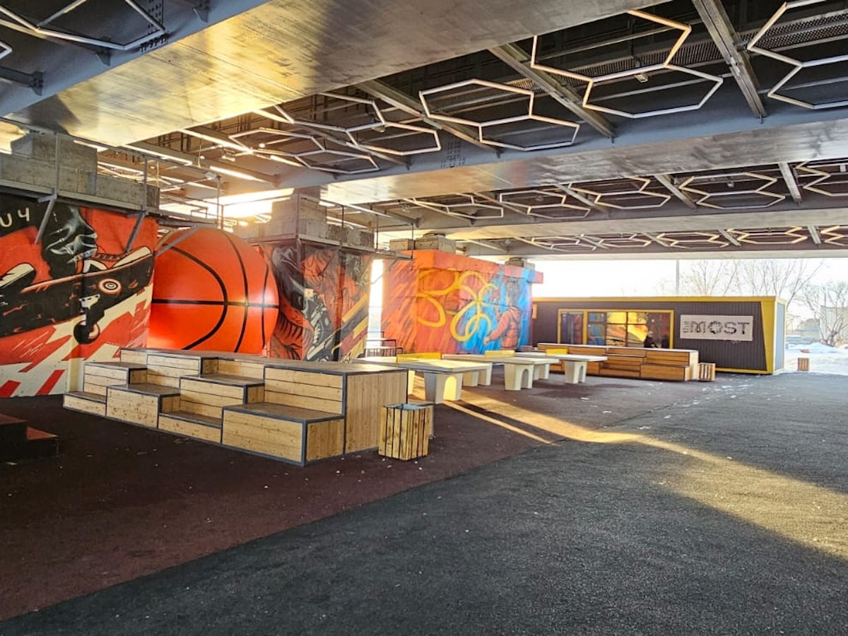 В Усть-Каменогорске под Иртышским мостом появится точка общепита