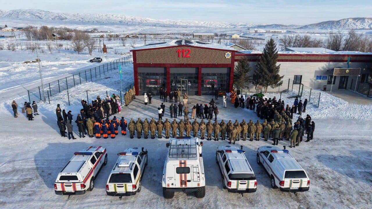 ВКО. В районе Маркаколь открылось пожарное депо