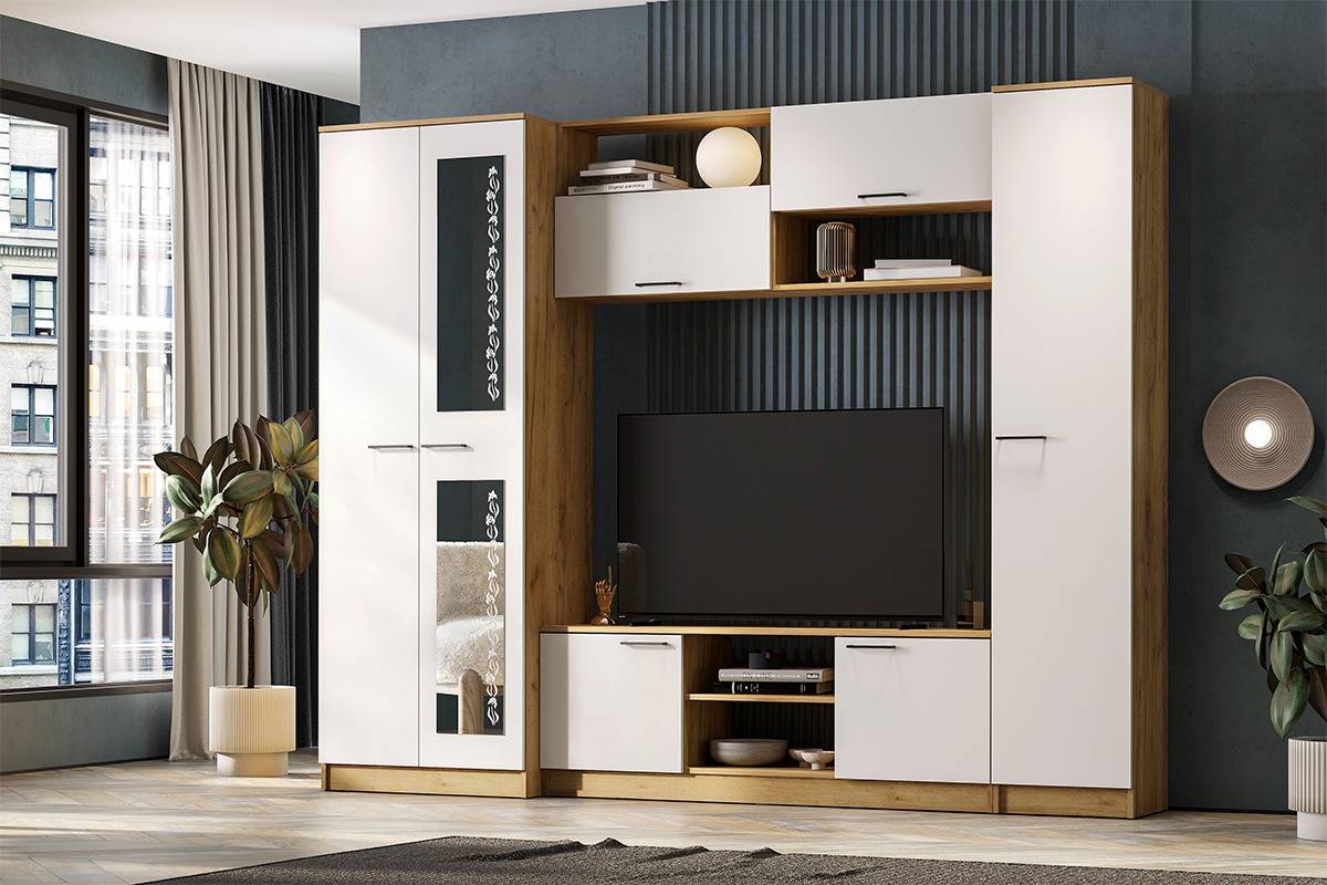 Как выбрать и купить стенку в гостиную: создаём уют вместе с Евромебель
