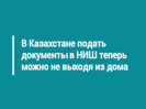 В Казахстане подать документы в НИШ теперь можно не выходя из дома