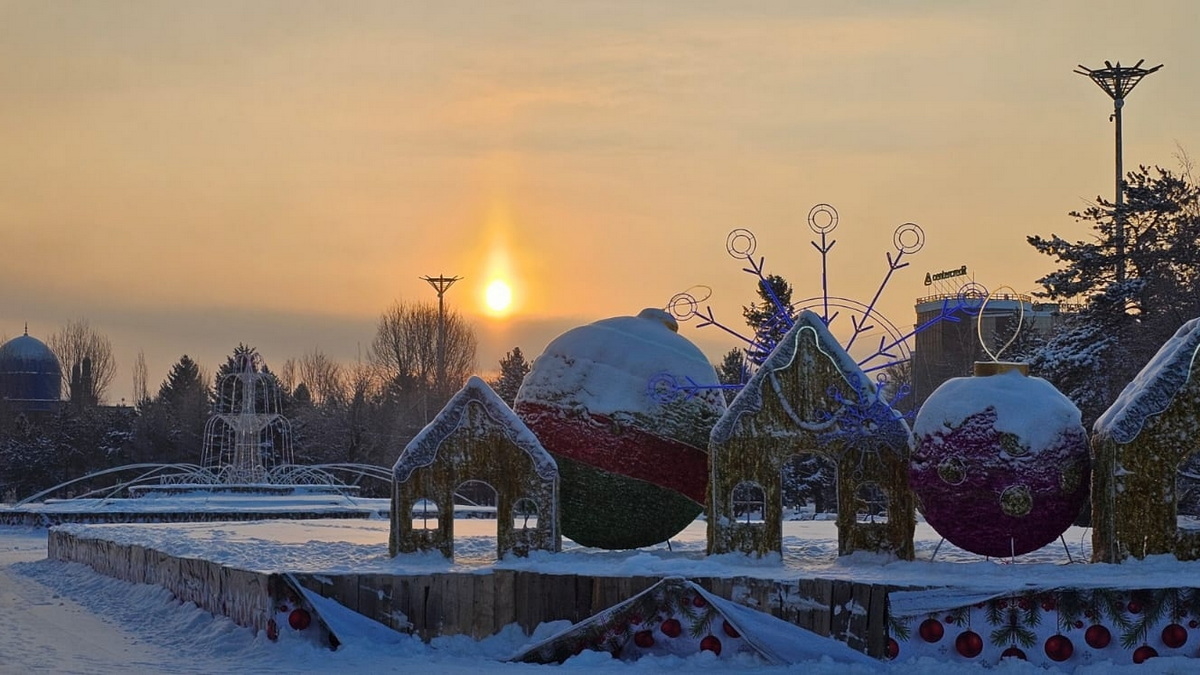 Мороз и НМУ прогнозируются в Усть-Каменогорске