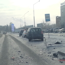 В Усть-Каменогорске произошло тройное ДТП