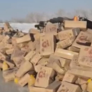 Водителя грузовика, опрокинувшегося на трассе Усть-Каменогорск – Семей, не стали штрафовать