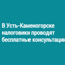 В Усть-Каменогорске налоговики проводят бесплатные консультации