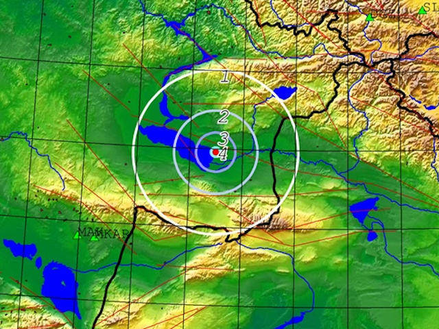 В ВКО произошло землетрясение