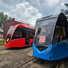 Сиреневый, желтый и темно-зеленый: в Усть-Каменогорске каждый трамвай получит свой цвет