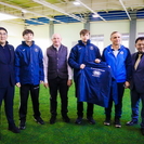 Юным футболистам Усть-Каменогорска подарили спортивные куртки