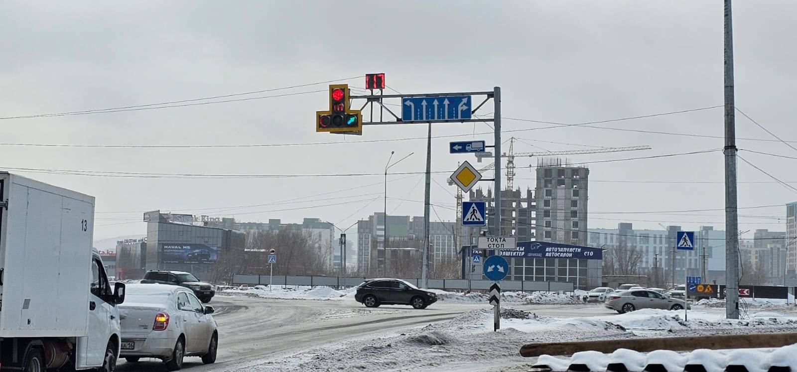 Новое кольцо в Усть-Каменогорске: автомобилистов обещают пока не штрафовать