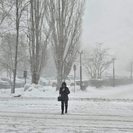 В Усть-Каменогорске после снега и метели резко понизится температура воздуха