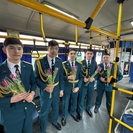 В Усть-Каменогорске музыканты военного оркестра подарили горожанам праздничное настроение