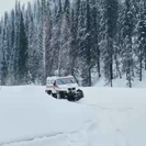 В ВКО в одно из сёл можно добраться только на высокопроходимой технике 