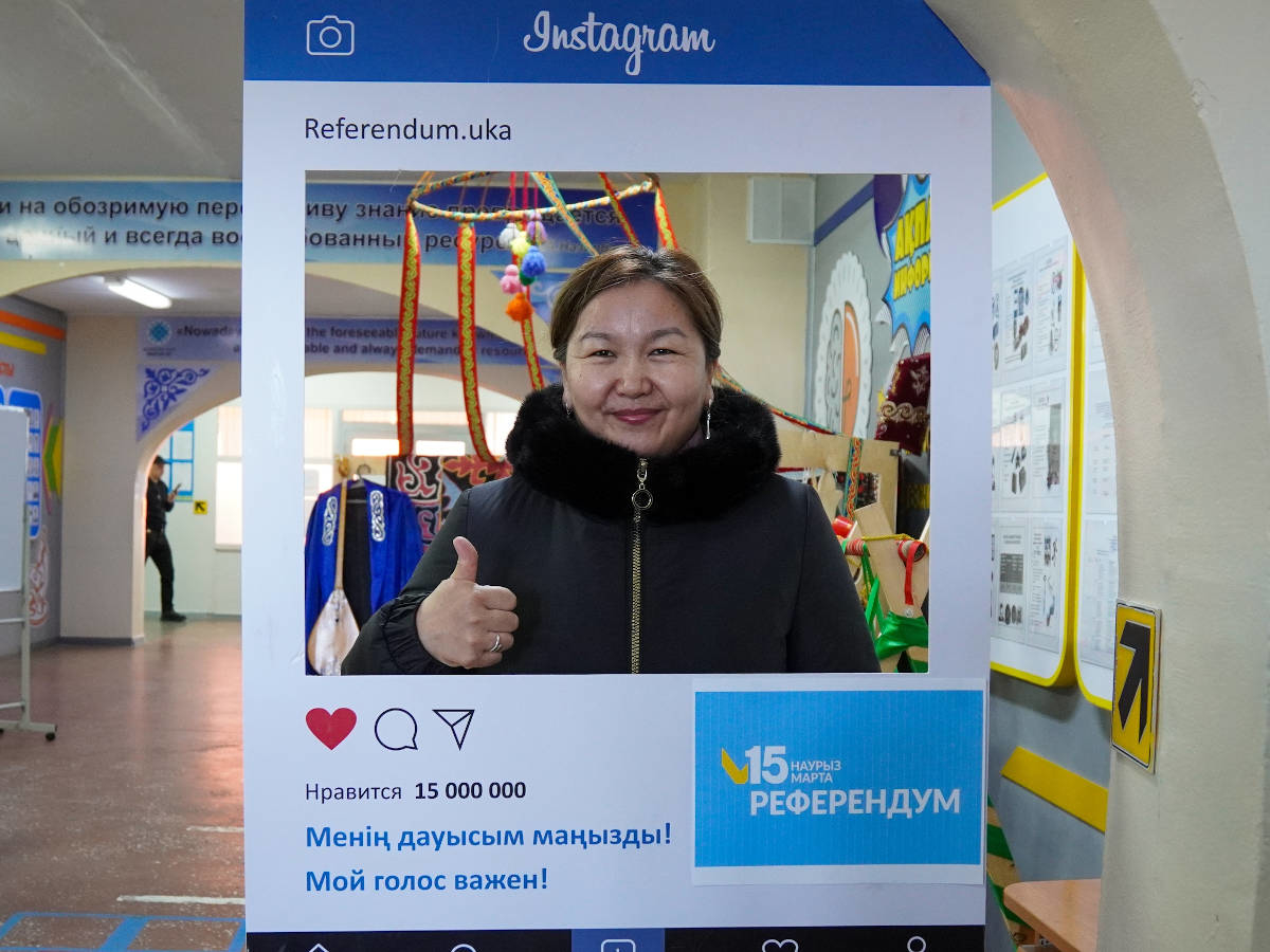Восточный Казахстан продемонстрировал высокую политическую культуру на референдуме