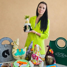 Юрты и другие изделия из фетра делает мастерица из Риддера