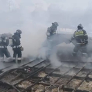 В Усть-Каменогорске произошёл пожар на СТО