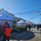 В Усть-Каменогорске на площади Республики начинается народное гулянье в честь Наурыза