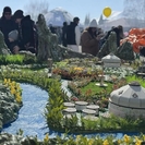 В районе Алтай представили уникальную инсталляцию к Наурызу