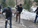 В Усть-Каменогорске продолжением Тазару күні стала очистка старейшего городского парка