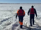 В ВКО на Бухтарминском водохранилище обнаружили несанкционированную ледовую переправу 