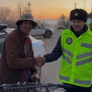 Иностранец путешествует по ВКО на велосипеде