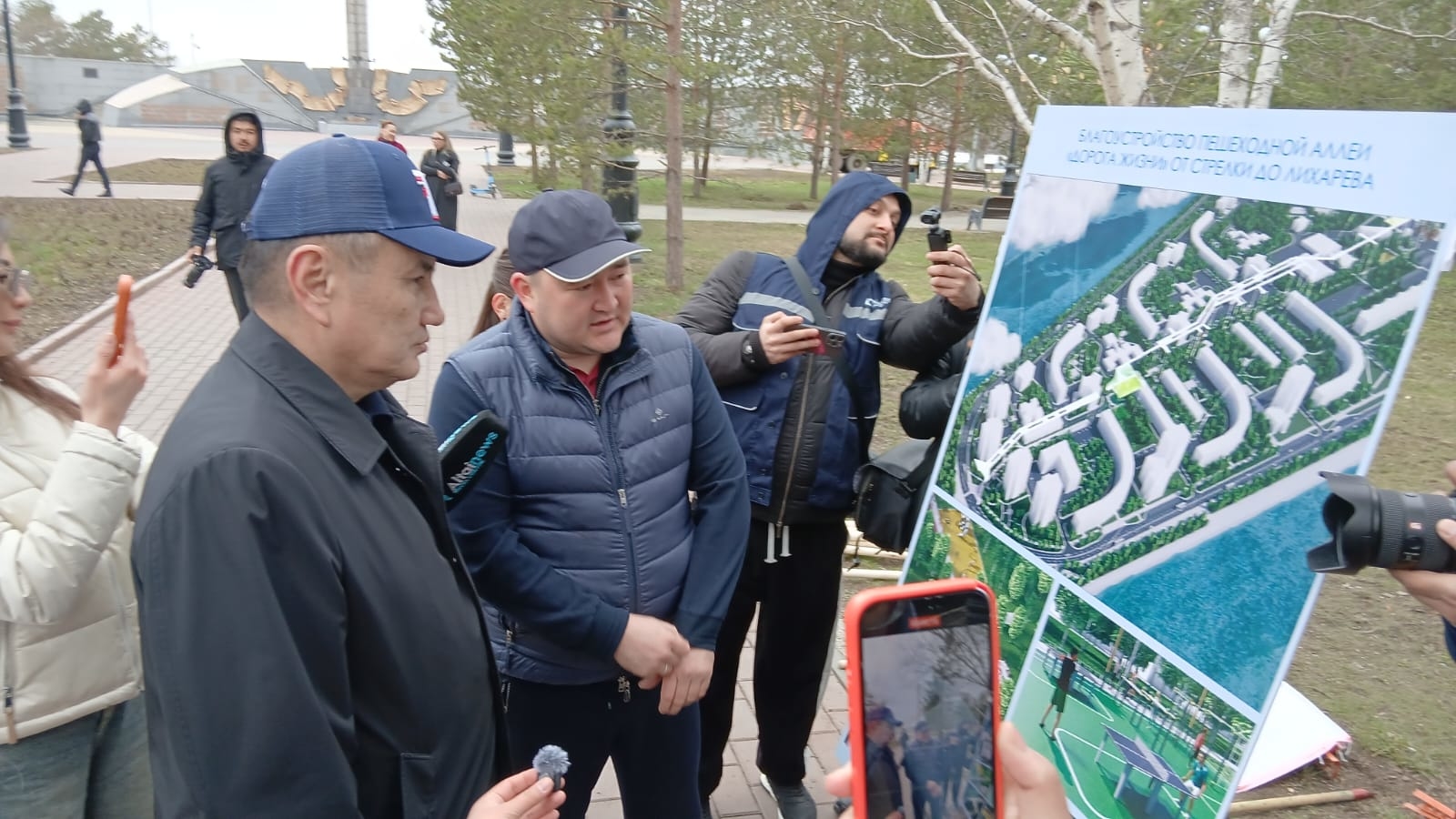 В Усть-Каменогорске стали известны подробности благоустройства «Дороги жизни»