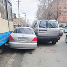 В Усть-Каменогорске произошло ДТП с трамваем